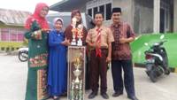 Juara umum kegiatan Green Campus Competition (GCC IV ) di MAN 1 Padang Panjang
