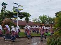 Ribuan Warga MAN 2 Padang Antusias Ikuti Padang Tsunami Drill 2025