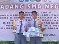 Dua Siswa MAN 2 Padang Raih Prestasi di Smandel Spectrum of Skills 2025